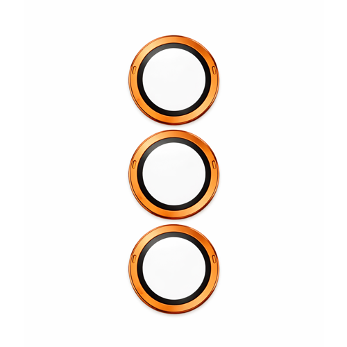 Metal Glass Lens Protection Compatible for Samsung Galaxy S26 Plus – Orange
